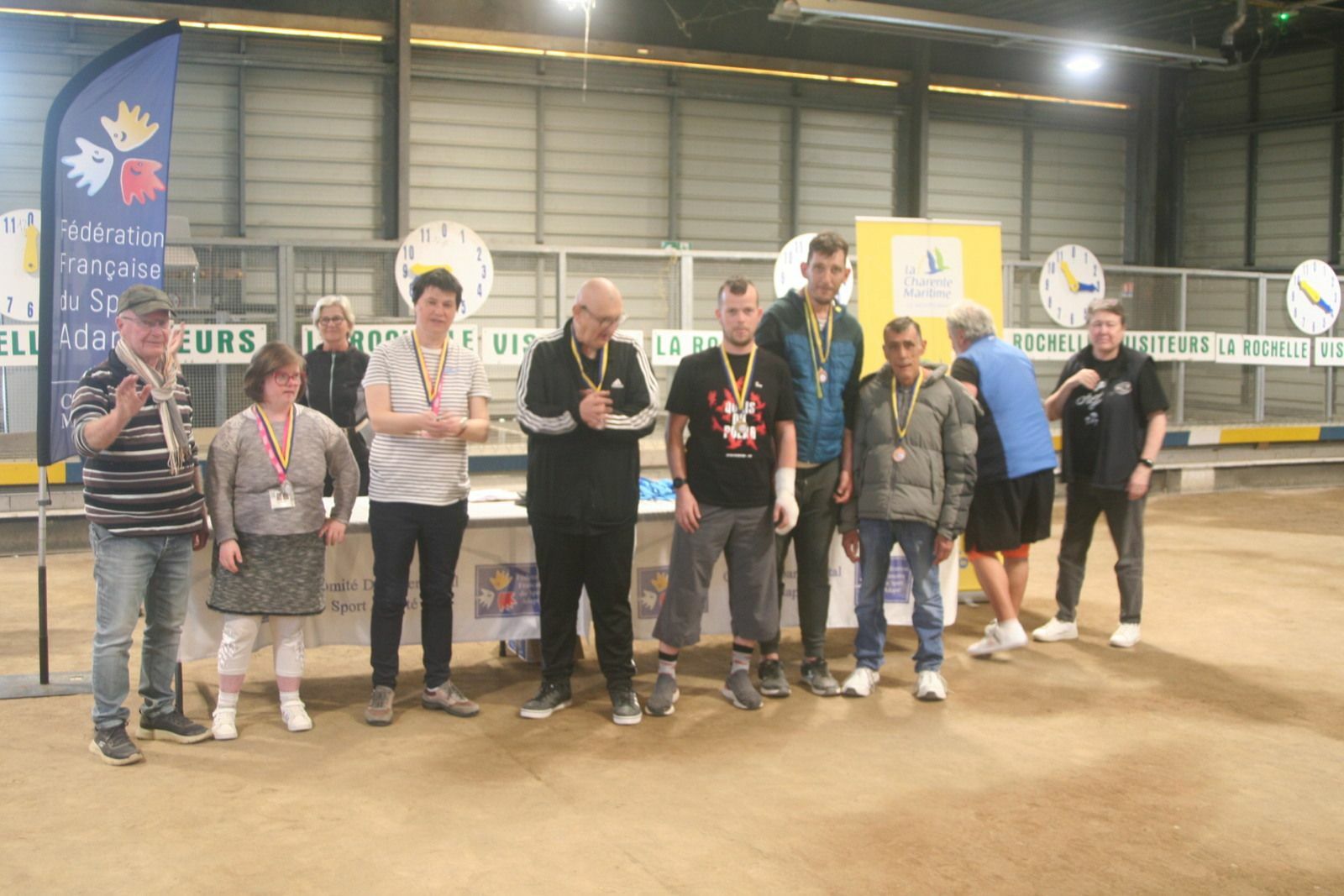 Charente Maritime : Challenge pétanque sport adapté à La Rochelle (17)
