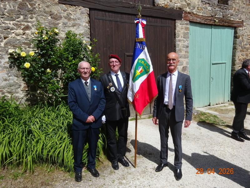 Dordogne : Remise médaille à M. Christian BERTRAND