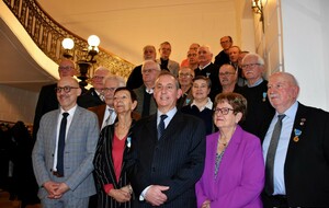 CHARENTE MARITIME : Cérémonie remise des médailles Or et Argent promotions 2022