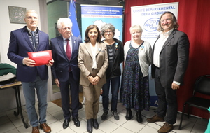 Gironde : Cérémonie remise médailles à l'Union Saint Bruno de Bordeaux