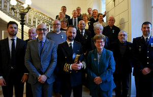 Charente-maritime : cérémonie de remise de médailles JSEA échelon Or et Argent