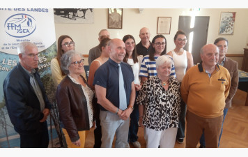 Landes : Cérémonie du 10 avril à Sainte-Eulalie (40)