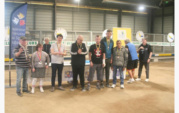 Charente Maritime : Challenge pétanque sport adapté à La Rochelle (17)