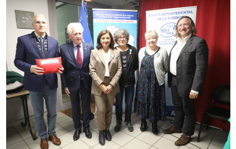 Gironde : Cérémonie remise médailles à l'Union Saint Bruno de Bordeaux
