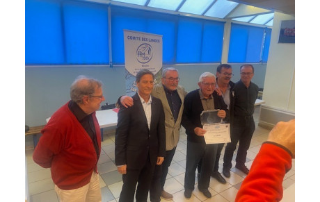  Landes : remise du prix du bénévolat à M. Jean LABADIE