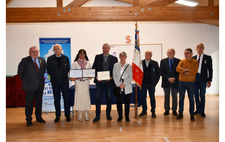 Dordogne : remise diplômes médaille ministérielle